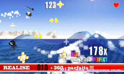 《冲浪企鹅》 欧版NDS版 游戏截图 4